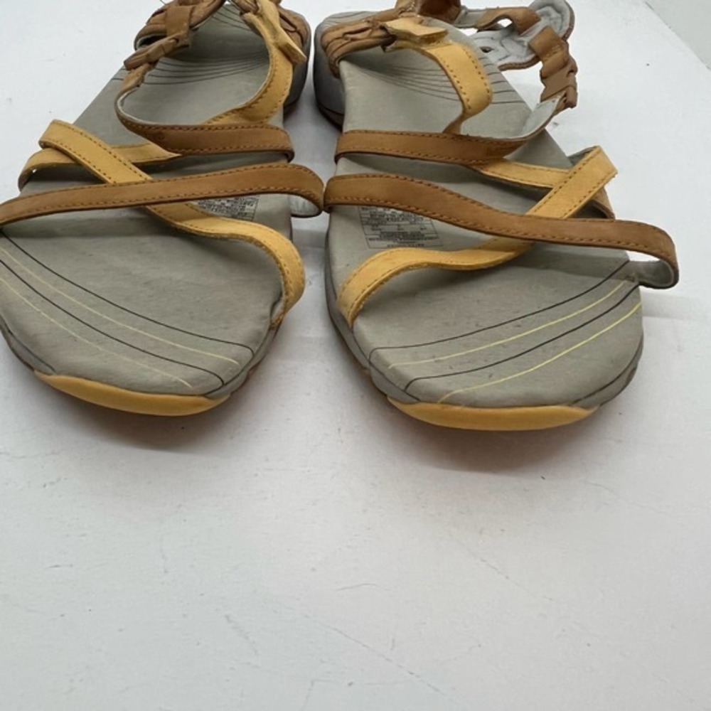 Merrell womens aster sport sandals ginger leather uppers cushion sole size 11 - Picture 11 of 11